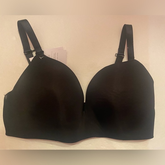 Auden Nursing Lightly Lined Wire Free Bra Black Size 36DDD NWT - Picture 1 of 8